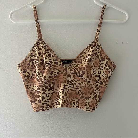 3/$20 Shein Leopard Tank  Top - Picture 1 of 3